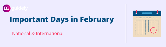 List Of Important Days In February 2022 National International Guidely