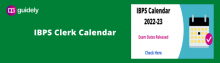 ibps clerk calendar