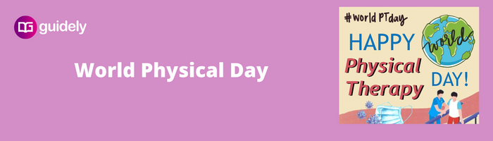 World Physical Therapy Day 2023 September 8 History Theme