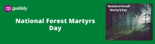 national forest martyrs day