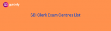 sbi clerk exam centres