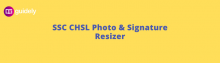 ssc chsl photo and signature resizer