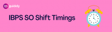 ibps so shift timings