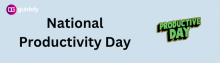 national productivity day