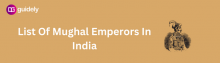 list of mughal emperors