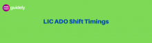 lic ado shift timings