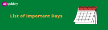 important days pdf