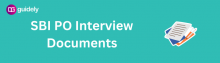 sbi po interview documents