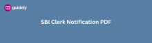 sbi clerk notification a
