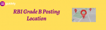 rbi grade b posting location
