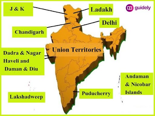 Capitals of 29 States & 7 Union Territories of India, Learning For babies  and toddlers, English, India, map