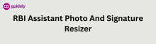 rbi assistant photo and signature resizer