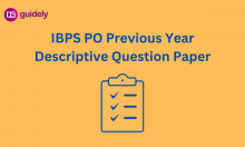 ibps po previous year descriptive paper