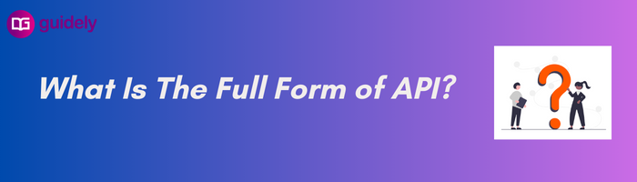 What Is The Full Form of API?