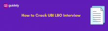 how to crack union bank lbo interview