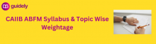 caiib abfm syllabus