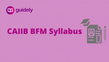 caiib bfm syllabus
