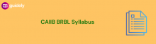 caiib brbl syllabus