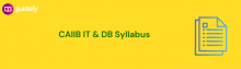caiib itdb syllabus