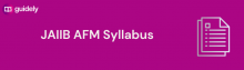 jaiib afm syllabus
