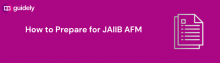 how to prepare jaiib afm