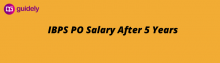 ibps po salary after 5 years