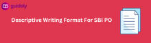 descriptive writing format for sbi po