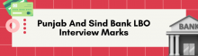 punjab and sind bank lbo interview marks