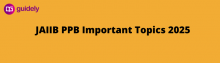 jaiib ppb important topics