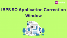 ibps so application correction window