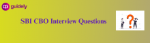 sbi cbo interview questions