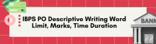 descriptive writing for ibps po mains marks