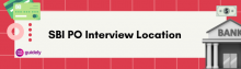 sbi po interview location