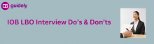 iob lbo interview dos and donts