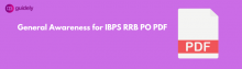 ga for ibps rrb po