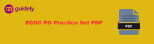 ecgc po practice set