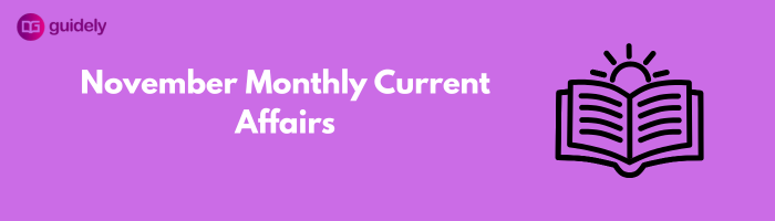November Monthly Current Affairs PDF 2025 Download