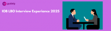 iob lbo interview experience