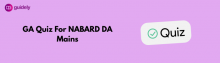 ga quiz for nabard da
