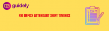 rbi office attendant shift timings