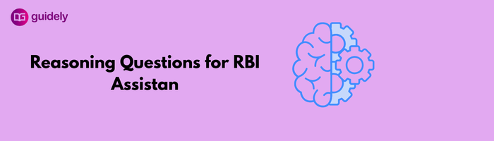 RBI Assistant Reasoning Questions 2026 – Free PDF