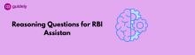 reasoning questions for rbi assistant