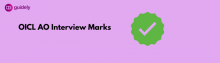oicl ao interview marks