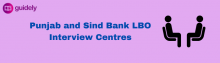punjab and sind bank lbo interview centres