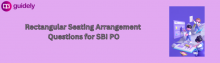 rectangular seating arrangement questions for sbi po