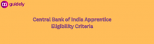 central bank apprentice eligibility