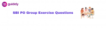 sbi po group exercise questions
