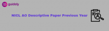 nicl ao descriptive paper previous year