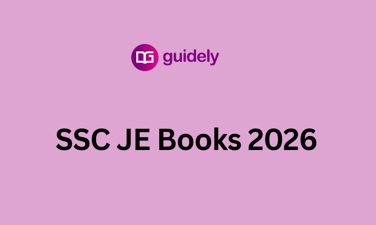 SSC JE Books 2026: Best Books for Paper 1 and Paper 2