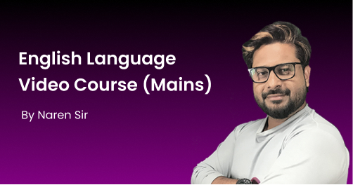 English Language Video Course (Mains)